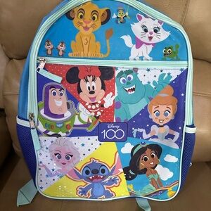 Disney Character Backpack - Blue and White